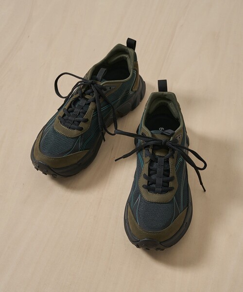 rig(リグ)の「【rig./リグフットウェア】hoja(スニーカー・メンズ・オリーブ・28.0cm/27.0cm/26.0cm)」の2枚目の写真