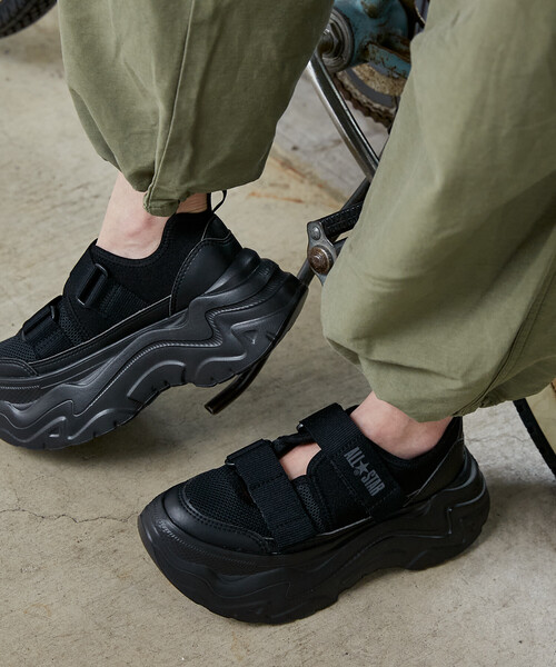 CONVERSE（コンバース）の「CONVERSE/コンバース ALL STAR CITYHIKE SNEAKER SANDAL/オールスター シティハイク スニーカー サンダル[23.0~25.0cm]　限定展開（サンダル・レディース・ブラック/グレー・24.0cm/25.0cm/23.0cm）」の2枚目の写真
