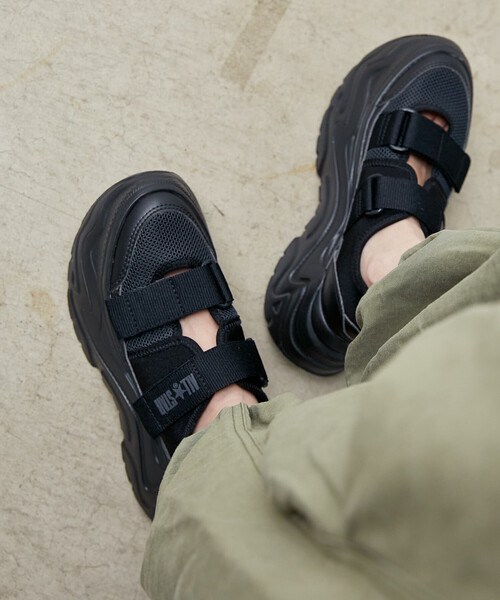 CONVERSE（コンバース）の「CONVERSE/コンバース ALL STAR CITYHIKE SNEAKER SANDAL/オールスター シティハイク スニーカー サンダル[23.0~25.0cm]　限定展開（サンダル・レディース・ブラック/グレー・24.0cm/25.0cm/23.0cm）」の5枚目の写真