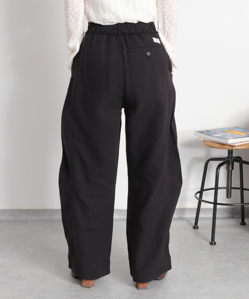 cepo(セポ)の「〈セットアップ対応〉パナマワイドバレルパンツ(その他パンツ・レディース・オフホワイト/ブラック・L/M/S)」の12枚目の写真