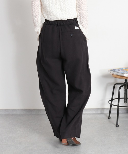 cepo(セポ)の「〈セットアップ対応〉パナマワイドバレルパンツ(その他パンツ・レディース・オフホワイト/ブラック・L/M/S)」の11枚目の写真