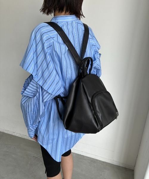 AIC.(エーアイシー)の「2WAYスライドショルダーバッグ/トート/リュック(ショルダーバッグ・レディース・ブラウン/ブラック・FREE)」の19枚目の写真