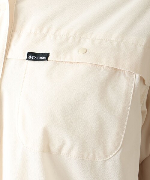 Columbia(コロンビア)の「Columbia/ ウィメンズライトキャニオンロングスリーブシャツ /コロンビア(シャツ/ブラウス・レディース・ベージュ/ブラック/ブルー・L/XL/M/S)」の8枚目の写真