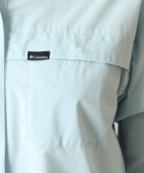 Columbia(コロンビア)の「Columbia/ ウィメンズライトキャニオンロングスリーブシャツ /コロンビア(シャツ/ブラウス・レディース・ベージュ/ブラック/ブルー・L/XL/M/S)」の11枚目の写真