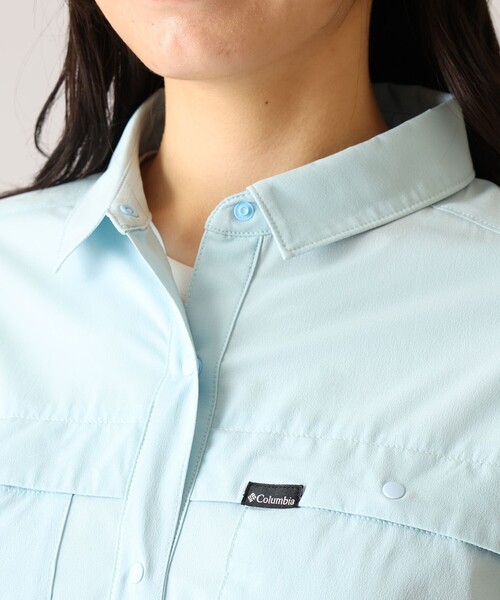 Columbia(コロンビア)の「Columbia/ ウィメンズライトキャニオンロングスリーブシャツ /コロンビア(シャツ/ブラウス・レディース・ベージュ/ブラック/ブルー・L/XL/M/S)」の12枚目の写真