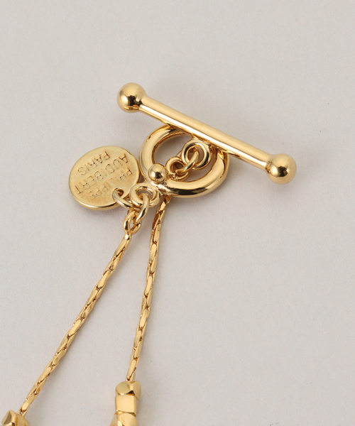 PHILIPPE AUDIBERT(フィリップ オーディベール)の「PHILIPPE AUDIBERT/フィリップ・オーディベール ゴールドネックレス COL6780:OP(ネックレス・レディース・ゴールド・FREE)」の3枚目の写真