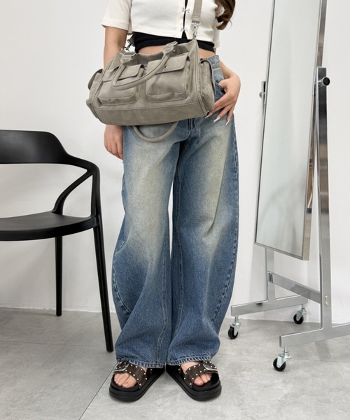 WEGO(ウィゴー)の「WEGO/【26年春夏新作】スタッズベルトサンダル(サンダル・レディース・ブラック/ブラウン・MEDIUM/SMALL/LARGE)」の18枚目の写真