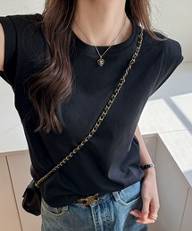 デザインフレンチスリーブ Tシャツ