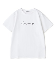 シルケットコットンロゴTシャツ