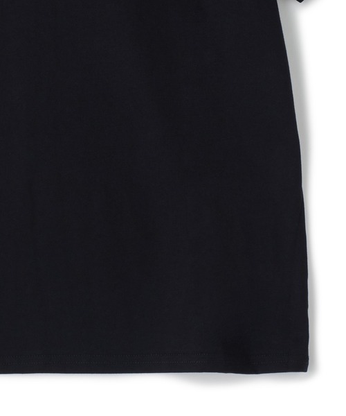 Nowadays(ナウアデイズ)の「シルケットコットンロゴTシャツ(Tシャツ/カットソー・レディース・ホワイト/ブラック・FREE)」の6枚目の写真