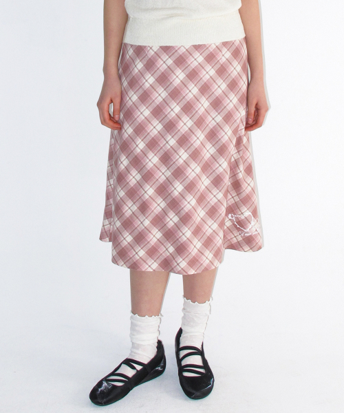 AMESWORLDWIDE(アメスワールドワイド)の「GRACE FLARED MIDI SKIRT PINK(スカート・レディース・その他・SMALL/MEDIUM)」の2枚目の写真