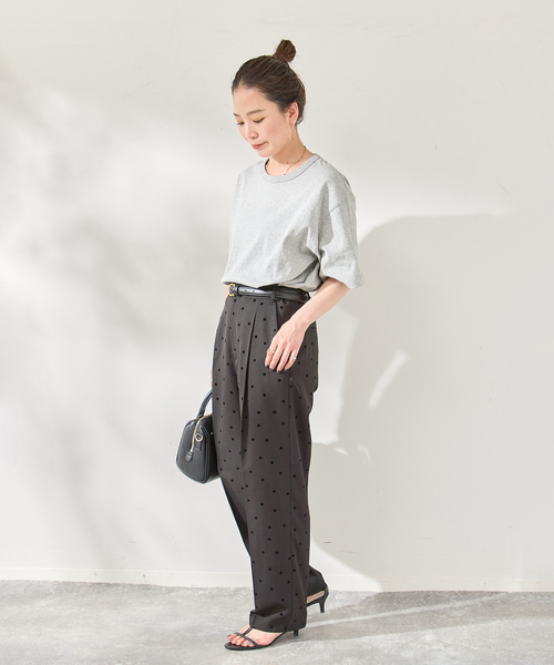 B.C STOCK(ベーセーストック)の「【汗染み防止】SWEATPROOF クルーネックTシャツ(Tシャツ/カットソー・メンズ・チャコールグレー/グレー/ホワイト/ネイビー・SMALL/MEDIUM/LARGE)」の16枚目の写真