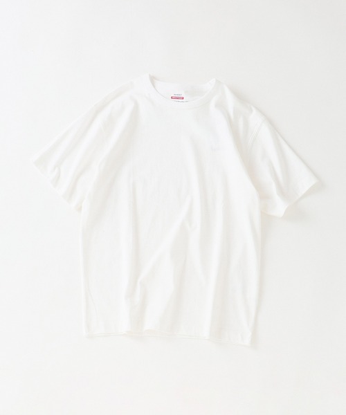B.C STOCK(ベーセーストック)の「【汗染み防止】SWEATPROOF クルーネックTシャツ(Tシャツ/カットソー・メンズ・チャコールグレー/グレー/ホワイト/ネイビー・SMALL/MEDIUM/LARGE)」の2枚目の写真