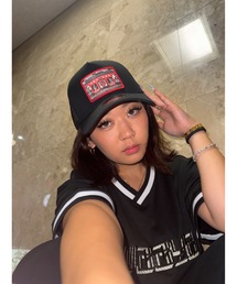 E-COME（イーカム）の「ゴジラ メッシュキャップ［GODZILLA WAPPEN MESH CAP GZL-MCP01］（キャップ）」