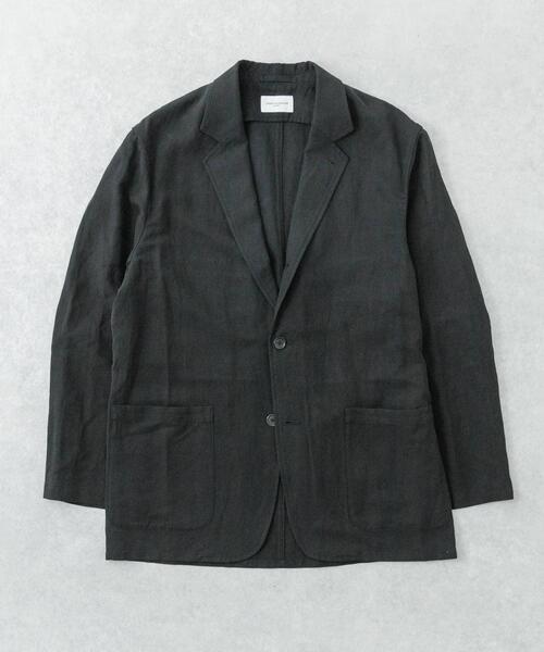 URBAN RESEARCH(アーバンリサーチ)の「new basic SILK LINEN SINGLE SHIRTS JACKET(その他アウター・メンズ・ブラック/ブラウン・X-LARGE/MEDIUM/LARGE)」の2枚目の写真