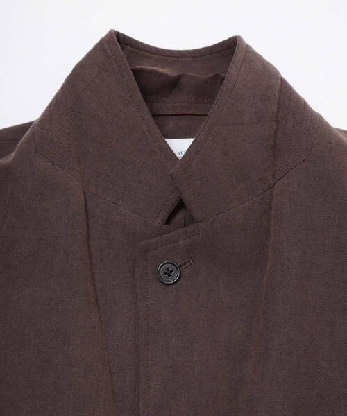 URBAN RESEARCH(アーバンリサーチ)の「new basic SILK LINEN SINGLE SHIRTS JACKET(その他アウター・メンズ・ブラック/ブラウン・X-LARGE/MEDIUM/LARGE)」の7枚目の写真