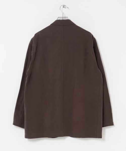 URBAN RESEARCH(アーバンリサーチ)の「new basic SILK LINEN SINGLE SHIRTS JACKET(その他アウター・メンズ・ブラック/ブラウン・X-LARGE/MEDIUM/LARGE)」の9枚目の写真