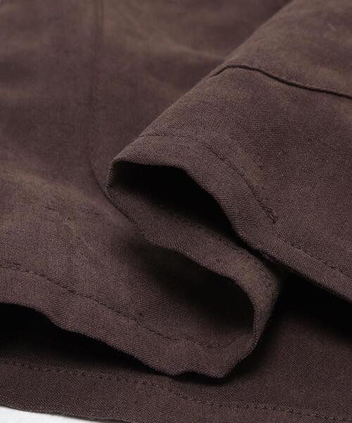 URBAN RESEARCH(アーバンリサーチ)の「new basic SILK LINEN SINGLE SHIRTS JACKET(その他アウター・メンズ・ブラック/ブラウン・X-LARGE/MEDIUM/LARGE)」の10枚目の写真