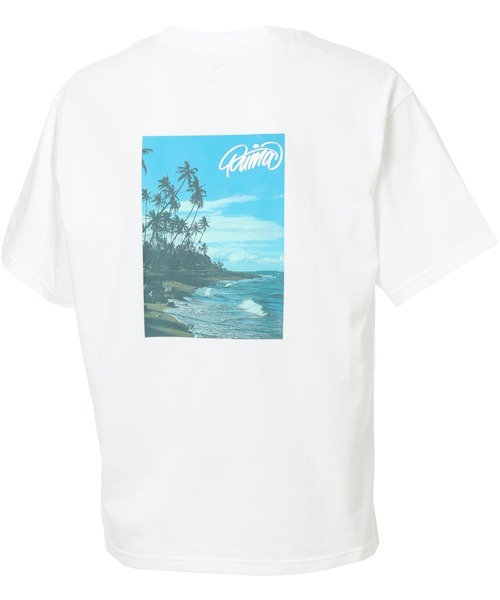 PUMA（プーマ）の「【別注】プーマ PUMA EMOTIONAL GRAPHIC PHOTO TEE 限定コラボ（Tシャツ/カットソー・メンズ・ブラック/サンドグレー/ホワイト・S/M/L/LL/3L）」の5枚目の写真