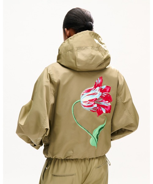 KENZO(ケンゾー)の「'KENZO Tulip' ウインドブレーカー(その他アウター・レディース・グリーン系その他・X-SMALL/SMALL)」の1枚目の写真