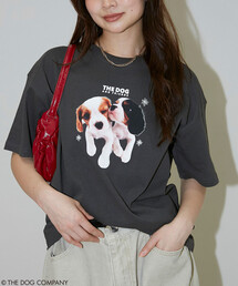 PUBLUX/パブリュクス THE DOG / プリント Tシャツ 限定展開