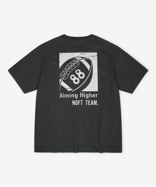 NOT ONLY FOR TODAY（ノットオンリーフォートゥデイ）の「ヴィンテージポスターハーフスリーブTシャツ[ダークグレー]（Tシャツ/カットソー・レディース・その他・LARGE/X-LARGE/SMALL/MEDIUM）」の2枚目の写真