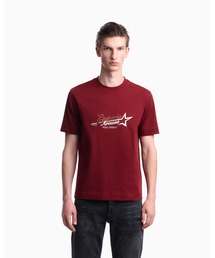 EMPORIO ARMANI｜エンポリオ アルマーニのTシャツ/カットソー（レッド