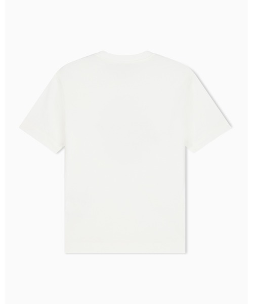 EMPORIO ARMANI(エンポリオアルマーニ)の「【エンポリオ アルマーニ】レギュラーフィット Tシャツ コットンヘビージャージー(Tシャツ/カットソー・メンズ・ワインレッド/オフホワイト・XX-LARGE/X-LARGE/SMALL/MEDIUM/LARGE)」の4枚目の写真