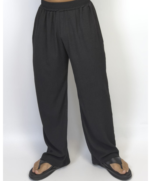 PACIENCIA(パシエンシア)の「エッセンシャルクールスパンバンディングパンツBLACK(スウェットパンツ・メンズ・その他・MEDIUM/LARGE/X-LARGE/XX-LARGE)」の1枚目の写真