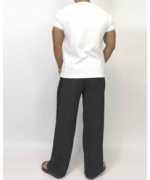 PACIENCIA(パシエンシア)の「エッセンシャルクールスパンバンディングパンツBLACK(スウェットパンツ・メンズ・その他・MEDIUM/LARGE/X-LARGE/XX-LARGE)」の4枚目の写真