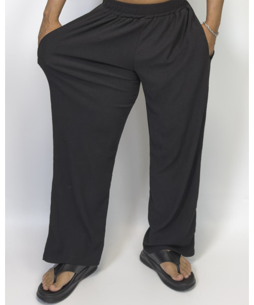 PACIENCIA(パシエンシア)の「エッセンシャルクールスパンバンディングパンツBLACK(スウェットパンツ・メンズ・その他・MEDIUM/LARGE/X-LARGE/XX-LARGE)」の6枚目の写真
