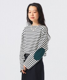 BEAMS BOY | エルボーパッチ バスク(Tシャツ/カットソー)