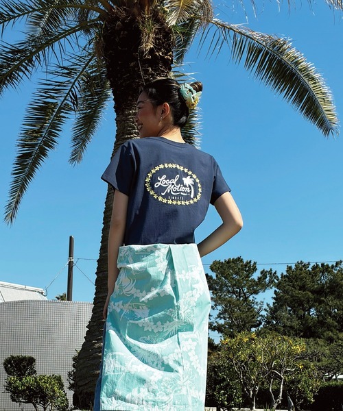 セール】【ZOZO限定カラー】ｻｰﾌ＆ﾊﾜｲｵｰﾊﾞﾙｵﾘｼﾞﾅﾙﾛｺﾞｽﾃｯﾁTｼｬﾂ（Tシャツ