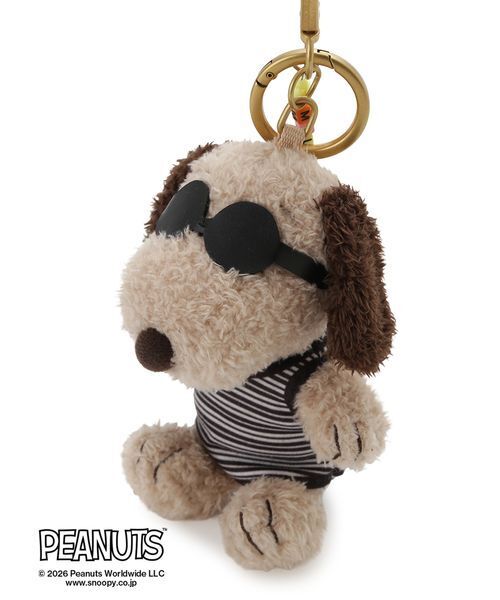 Mila Owen(ミラオーウェン)の「【PEANUTS】ジョー・クールチャーム(サングラス・レディース・ブラック・F)」の5枚目の写真