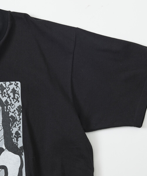 cotton pan(コットンパン)の「COTTON PAN/コットンパン リラックスフィット プリント クルーネック Tシャツ / 19(Tシャツ/カットソー・メンズ・ブラック/ホワイト・LARGE/MEDIUM)」の11枚目の写真