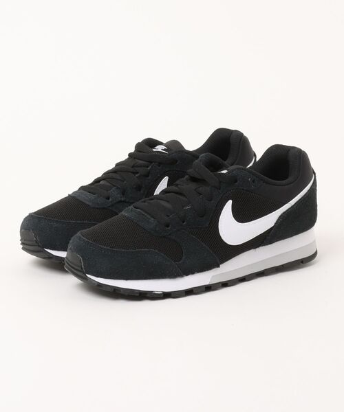 NIKE(ナイキ)の「NIKE ナイキ WMNS MD RUNNER 2【軽量】レディーススニーカー(ウィメンズMDランナー2)(スニーカー・レディース・ベージュ系その他2/グレー系その他/ブラック×ホワイト・24.5cm/25.0cm/23.5cm/24.0cm/23.0cm)」の2枚目の写真