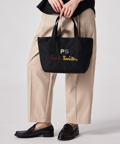 Paul Smith（ポールスミス）の「PSロゴエンブロイダリー ミニトートバッグ / 555437 WB260T（トートバッグ・レディース・ブラック・FREE）」の7枚目の写真