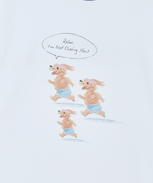 Beyond Closet（-）の「[コレクションライン] パフォーマンススケッチランニングTシャツ ホワイト（Tシャツ/カットソー・メンズ・その他・MEDIUM/LARGE）」の3枚目の写真