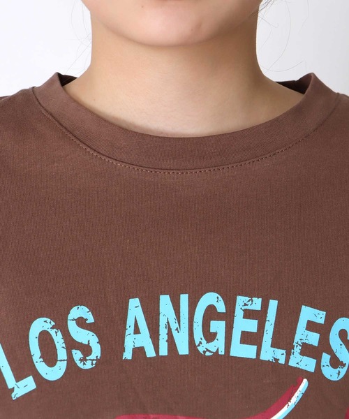 Cepica(セピカ)の「バルーンスリーブTシャツ(Tシャツ/カットソー・レディース・ブラウン・FREE)」の4枚目の写真