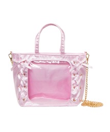 WEGO/レースアップミニぬいショルダー