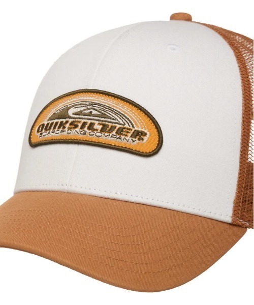 Quiksilver（クイックシルバー）の「QUIKSILVER/クイックシルバー キャップ DECADES COTTON TRUCKER EQYHA03469（キャップ・メンズ・ホワイト×グレー/ホワイト×ブラック/ホワイト×ブラウン・FREE）」の12枚目の写真