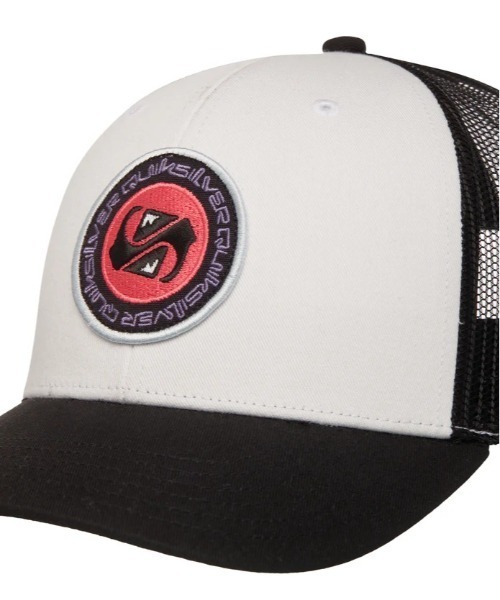 Quiksilver（クイックシルバー）の「QUIKSILVER/クイックシルバー キャップ DECADES COTTON TRUCKER EQYHA03469（キャップ・メンズ・ホワイト×グレー/ホワイト×ブラック/ホワイト×ブラウン・FREE）」の6枚目の写真