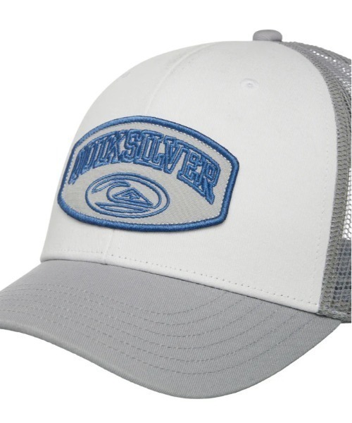 Quiksilver（クイックシルバー）の「QUIKSILVER/クイックシルバー キャップ DECADES COTTON TRUCKER EQYHA03469（キャップ・メンズ・ホワイト×グレー/ホワイト×ブラック/ホワイト×ブラウン・FREE）」の9枚目の写真