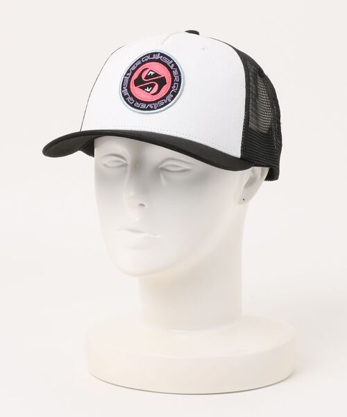 Quiksilver（クイックシルバー）の「QUIKSILVER/クイックシルバー キャップ DECADES COTTON TRUCKER EQYHA03469（キャップ・メンズ・ホワイト×グレー/ホワイト×ブラック/ホワイト×ブラウン・FREE）」の13枚目の写真