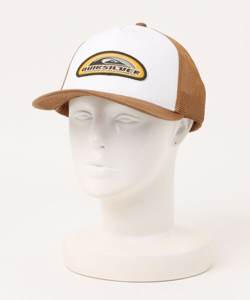 Quiksilver（クイックシルバー）の「QUIKSILVER/クイックシルバー キャップ DECADES COTTON TRUCKER EQYHA03469（キャップ・メンズ・ホワイト×グレー/ホワイト×ブラック/ホワイト×ブラウン・FREE）」の15枚目の写真