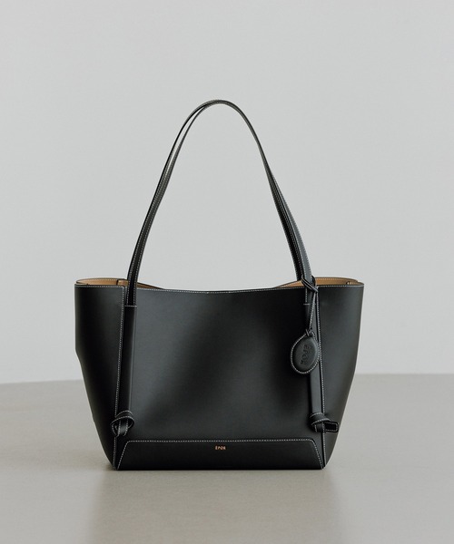 E'POR(エポール)の「【E'POR】KNOT BAG Large/A4対応・通勤・撥水・軽量・26AW新型(トートバッグ・レディース・ブラック/ダークブラウン・FREE)」の21枚目の写真