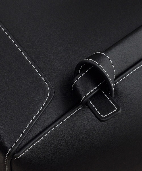 E'POR(エポール)の「【E'POR】KNOT BAG Large/A4対応・通勤・撥水・軽量・26AW新型(トートバッグ・レディース・ブラック/ダークブラウン・FREE)」の7枚目の写真