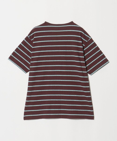 California General Store（California General Store）の「＜CGS.＞マルチ ボーダー ヘンリーネック Tシャツ（Tシャツ/カットソー・メンズ・ワイン/レッド/オフホワイト・M/S/L）」の16枚目の写真
