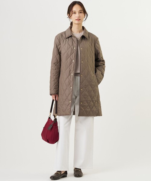 J.PRESS(ジェイプレス)の「【人気定番アイテム・シーンレスに活躍・WEB限定カラーあり】PRINCE クルーネック ニット(ニット/セーター・レディース・ベージュ系/ブラック系/ダークブラウン系/ピーコックグリーン系/ローズ系/ホワイト系/ライトグレー系/ホワイト系1/ブラウン系1・MEDIUM/LARGE)」の21枚目の写真