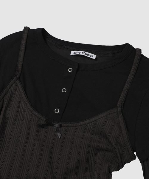 Acne Studios(アクネストゥディオズ)の「RW-WN-TSHI000031(Tシャツ/カットソー・レディース・ブラック・XS)」の3枚目の写真